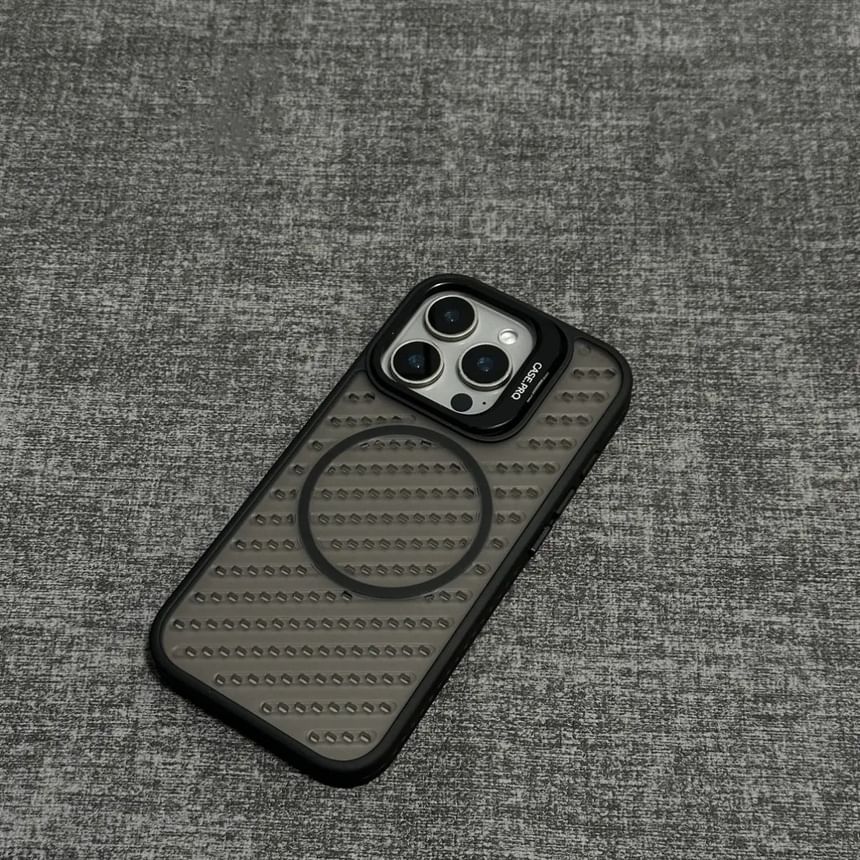 Magnetic MagSafe) Case (Compatible iPhone Perforated with