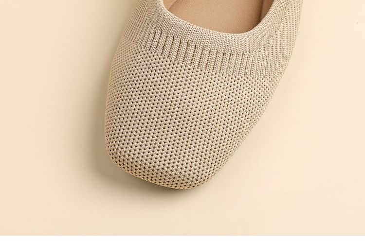 Mary Toe Shoes Jane Square