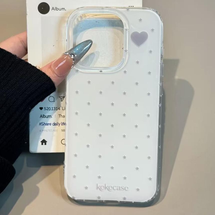 Star Heart Phone Case