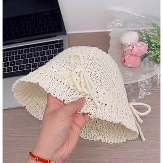 Linen Hat Cotton Bucket
