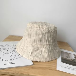 Frayed Hat Bucket Plain