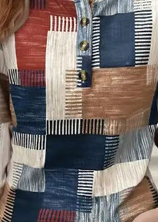 New T-Shirt Cotton Printed Sleeves Long Casual