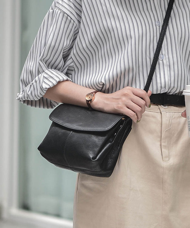 Fabric Retro Chocolate Bag CrossBody Leather Messenger