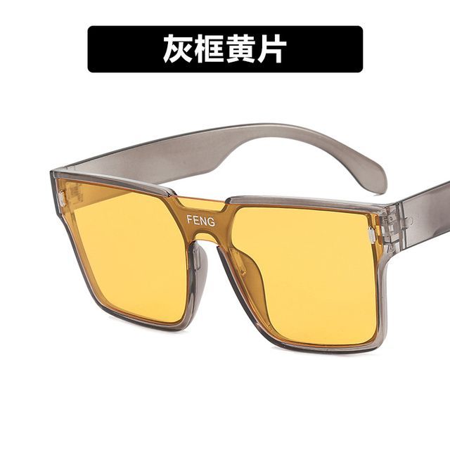 Lettering Sunglasses Retro