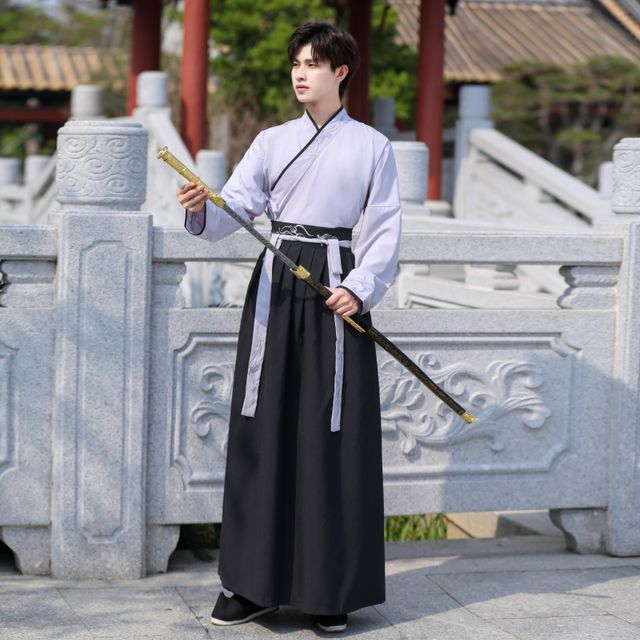 Embroidered Hanfu Costume / Robe / Set