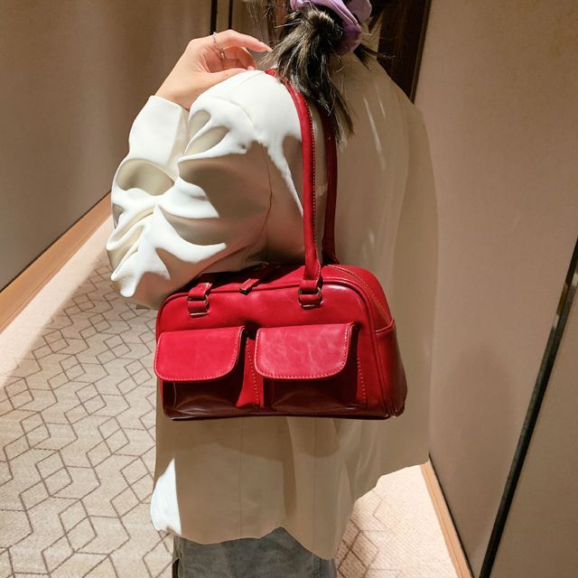 Leather Faux Bag Shoulder