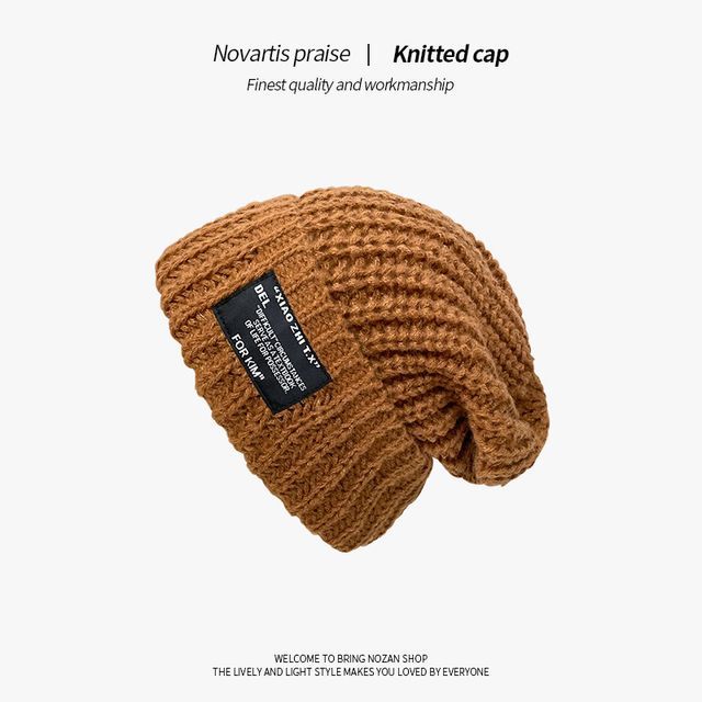 Knit Cable Beanie Applique
