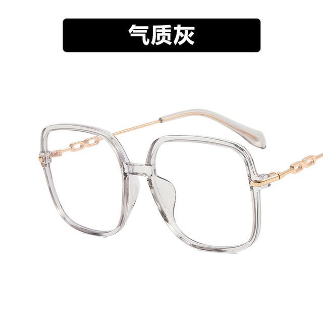 Blue Blocking Frame Eyeglasses Round Light