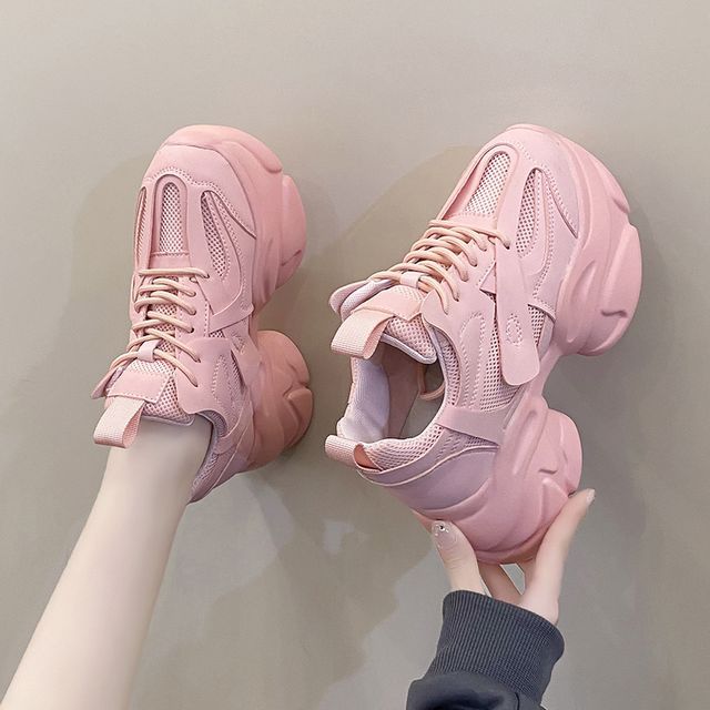 Baskets à plateforme unies