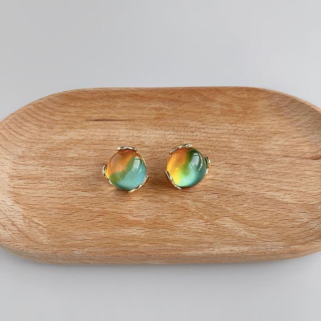 Gemstone Pearl Alloy Choker Faux