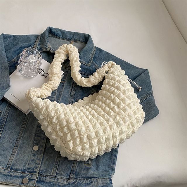 Sac à bandoulière froncé / Bijou de sac / Ensemble