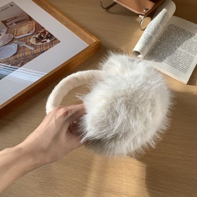 Earmuffs Fluffy Plain