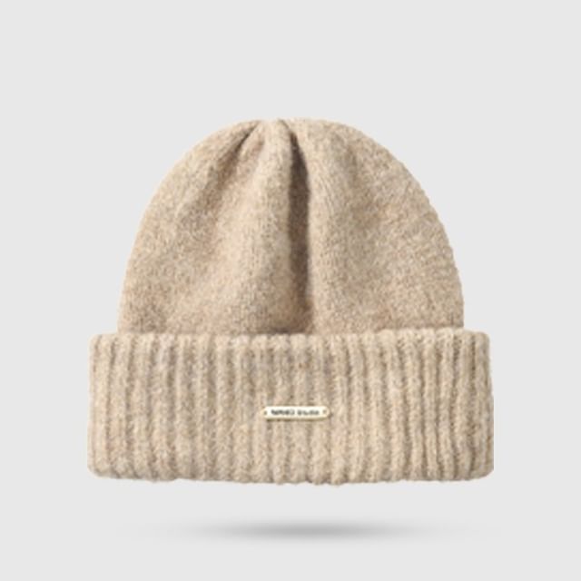 Casual Plain Knit Beanie