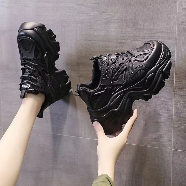 Plateforme Panneau en maille unie Dentelle