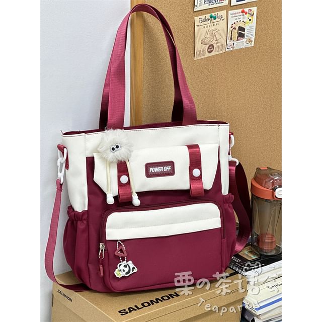 Sac fourre-tout multi-poches à appliques / Bijou de sac / Porte-monnaie / Ensemble