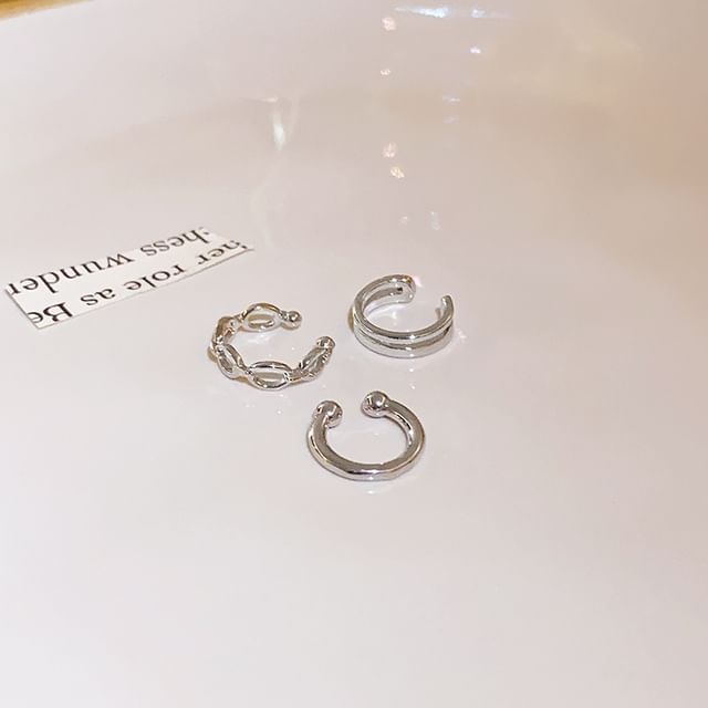 Silver Designs) Earring (Various Tone