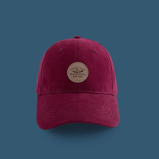 Baseball Cap Lettering Applique