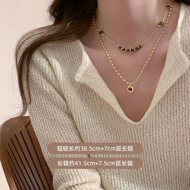 Collier/Ensemble de pierres précieuses