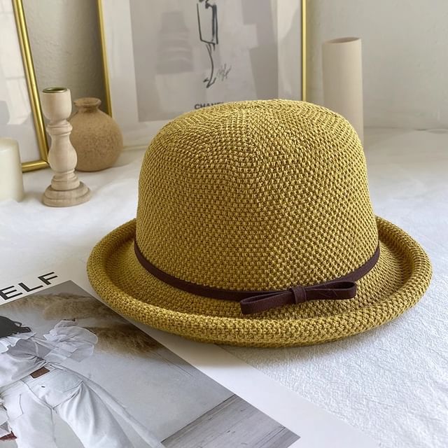 Straw Hat Fedora