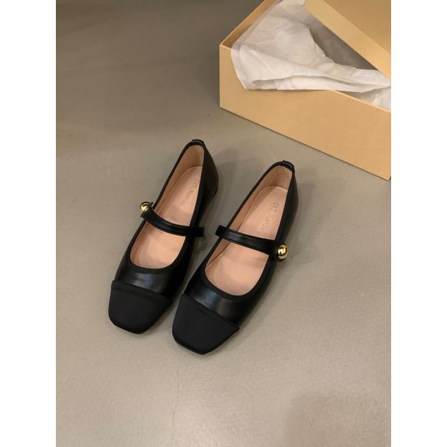 Toe Mary Cap Jane Shoes
