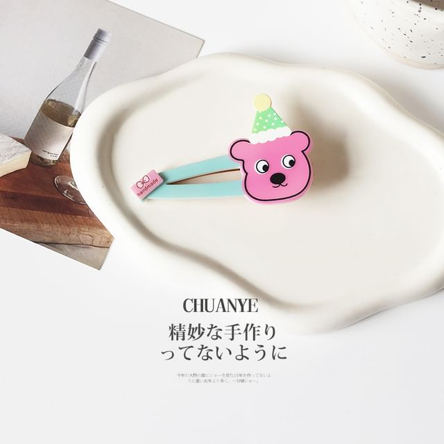 Pince à cheveux de dessin animé