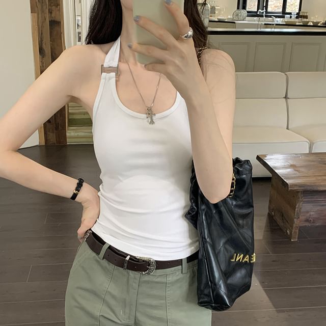 Débardeur rembourré à licou