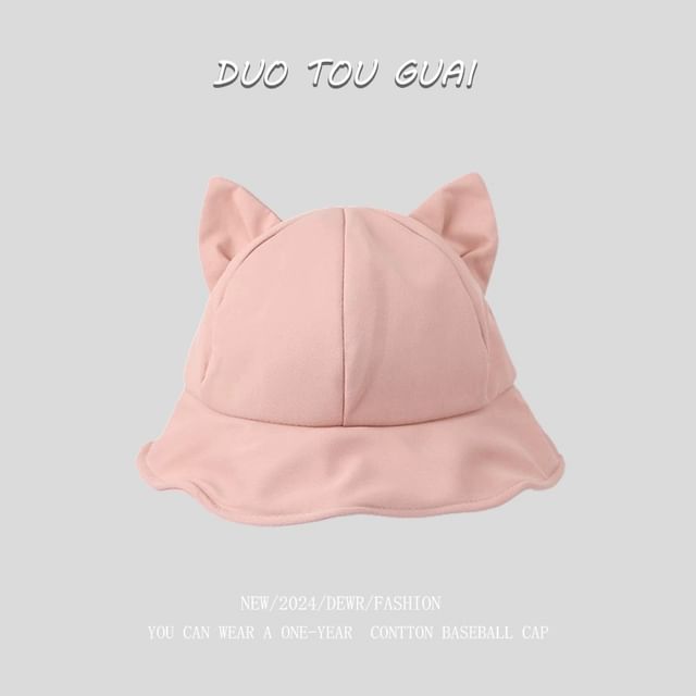 Bucket Hat Cat Ear