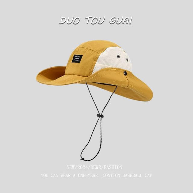 Two Bucket Applique Tone Hat