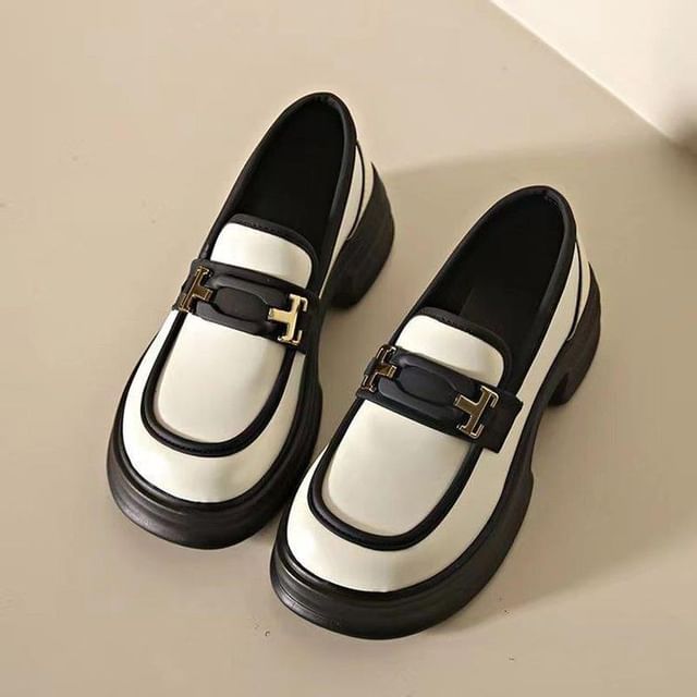 Loafers Tone Two Platform