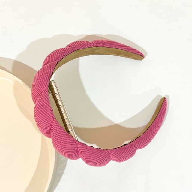 Wash Band Hair Face Headband Plain