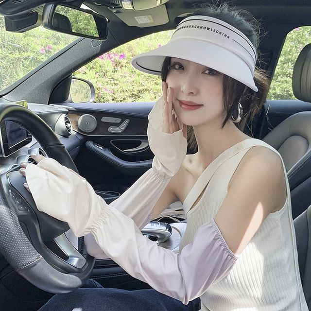 Manchons de protection solaire dégradés