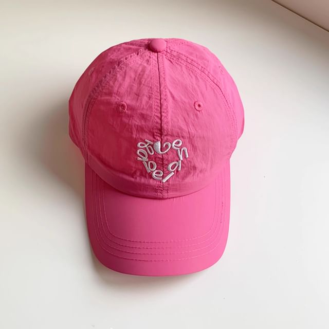 Cap Embroidered Baseball Quick Dry