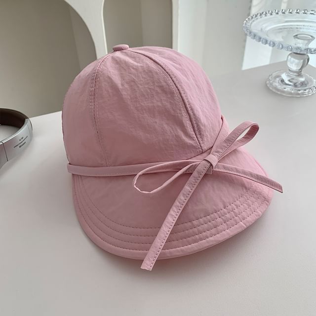 Bow Cap Brim Wide