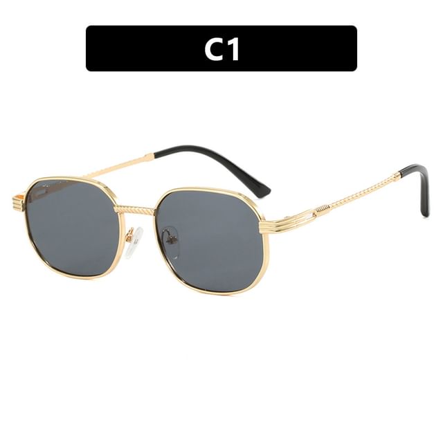 Frame Metal Sunglasses