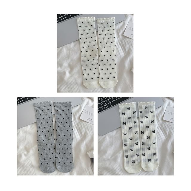 Chaussettes à motifs / Ensemble