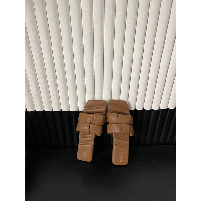Sandals Woven Slide