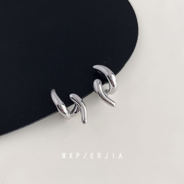 Earring Clip On Glossy