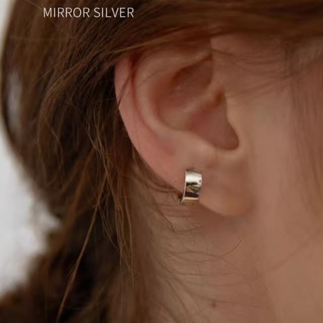Boucle d'oreille en argent sterling