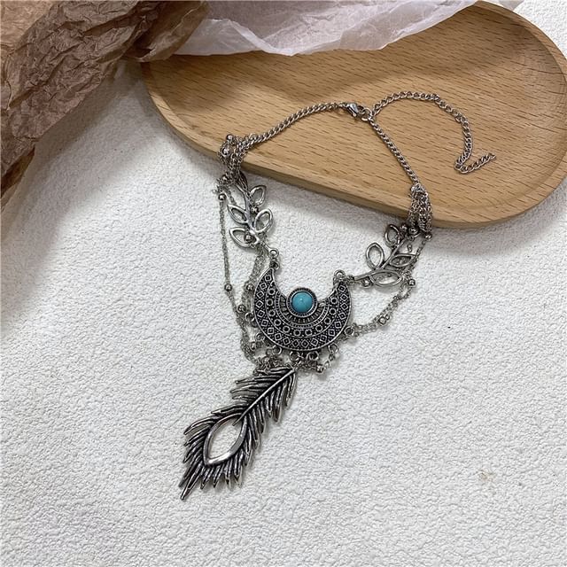 Rhinestone Chained Armlet