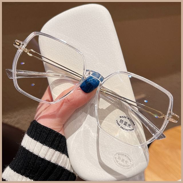 Square Plain Eyeglasses