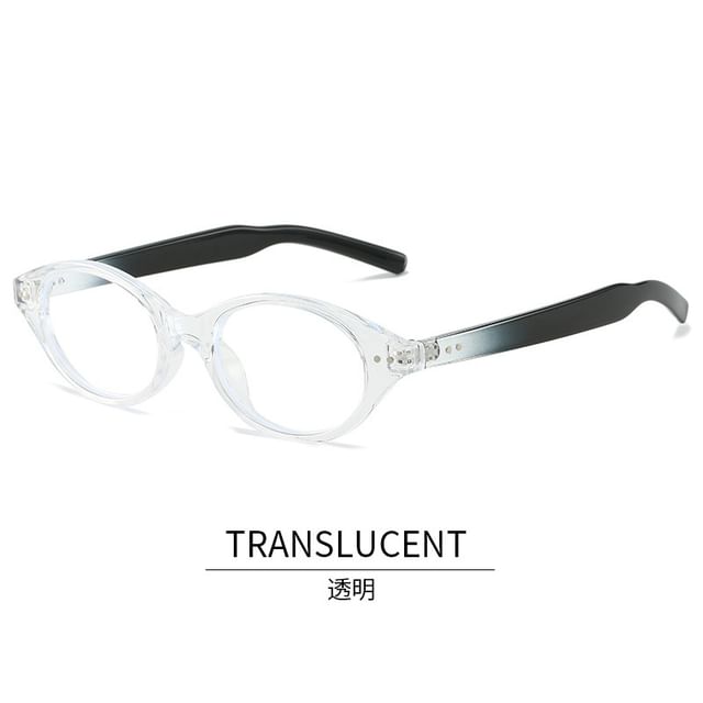 Eyeglasses Plastic Oval