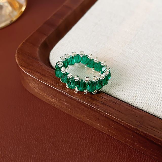 Rhinestone Ring Alloy (Various Designs)