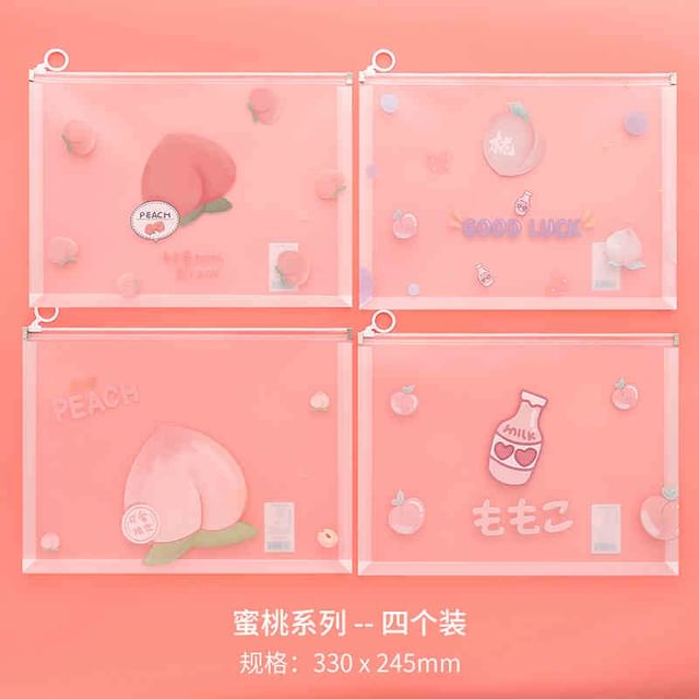 Cartoon PVC Document Bag / Set