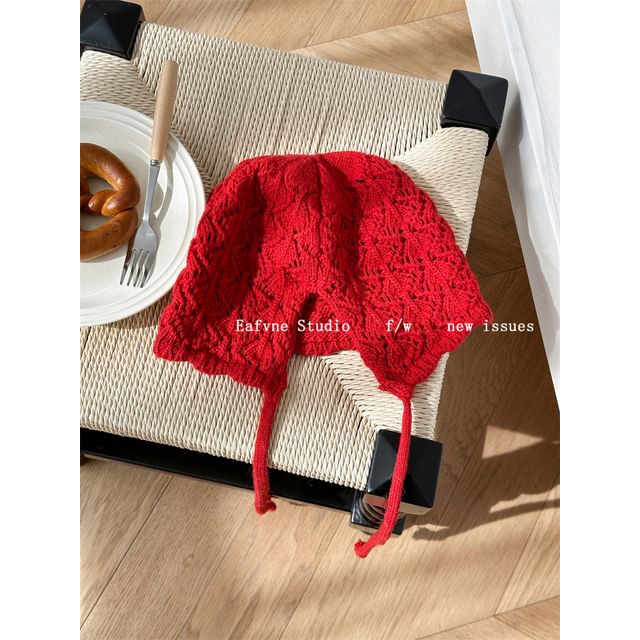 Plain Beanie Crochet Knit