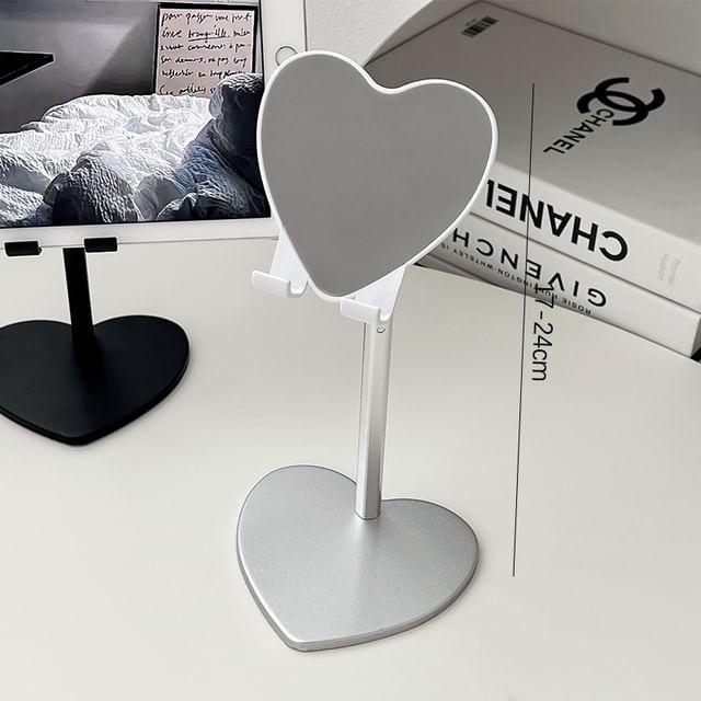 Heart Retractable Plastic Desktop Phone Stand