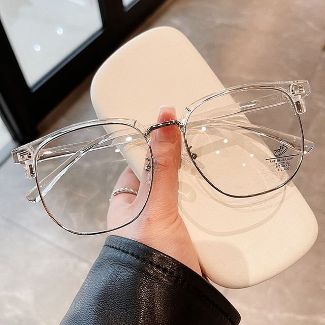 Frame Square Half Eyeglasses