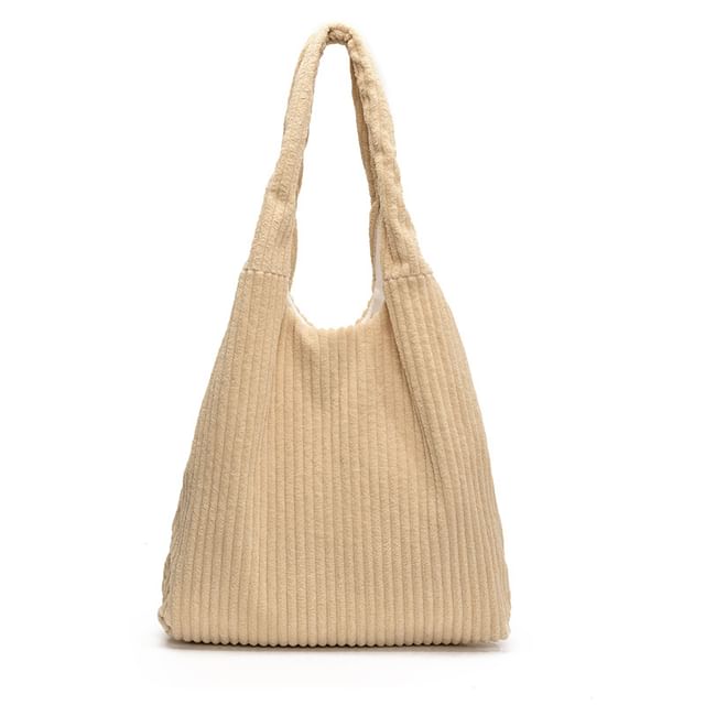 Corduroy Bag Plain Tote