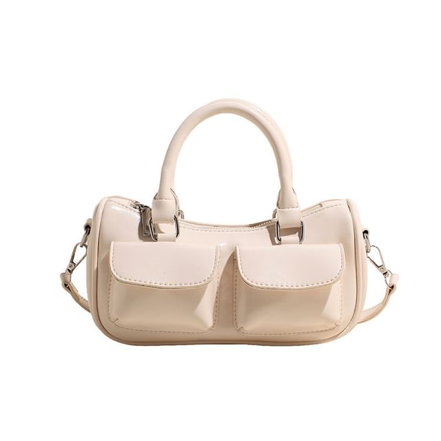 Leather Bag Crossbody Faux Multi-Pocket