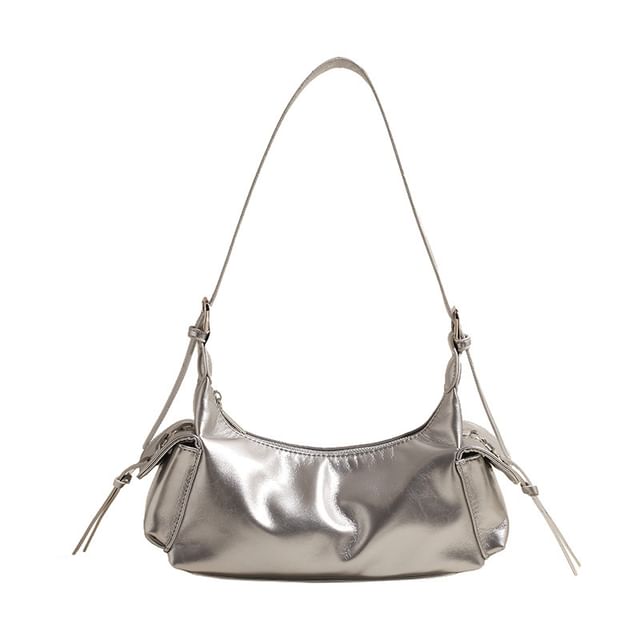 Bag Multi-Pocket Leather Faux Tote