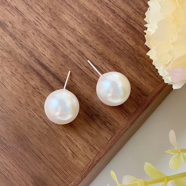 Stud Designs) Pearl Earring Faux (Various